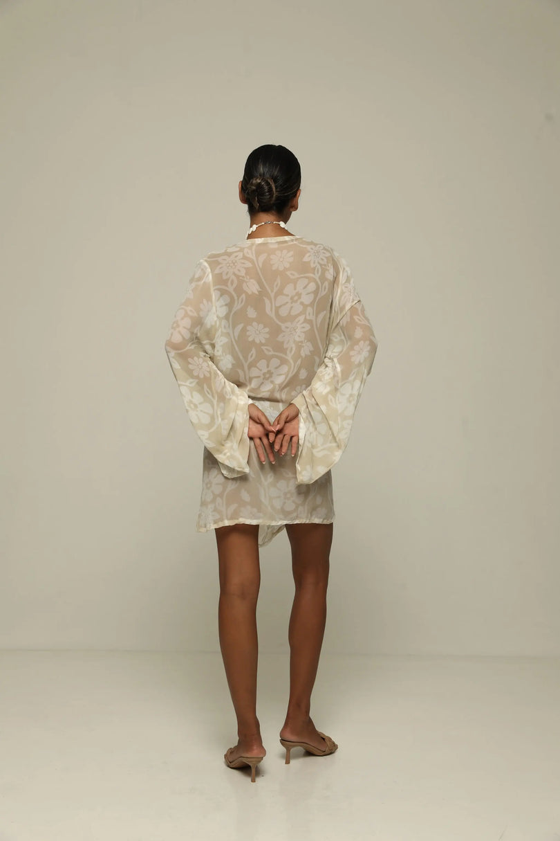 Kimono Dress Sabbia ranacoatelier