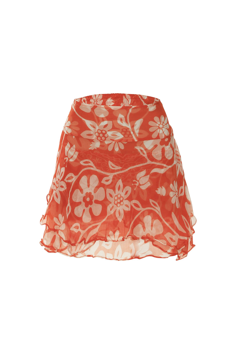 Ruffle Skirt Porto ranacoatelier