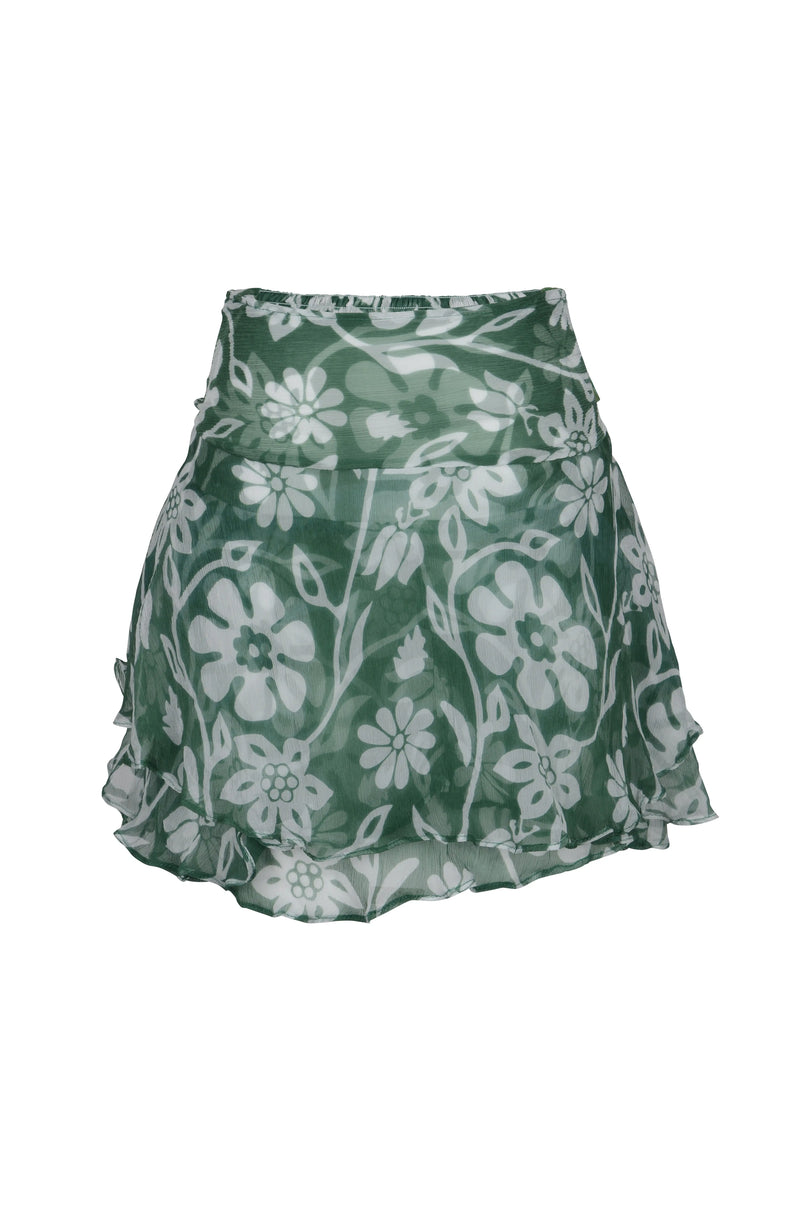 Ruffle Skirt Mangrove ranacoatelier