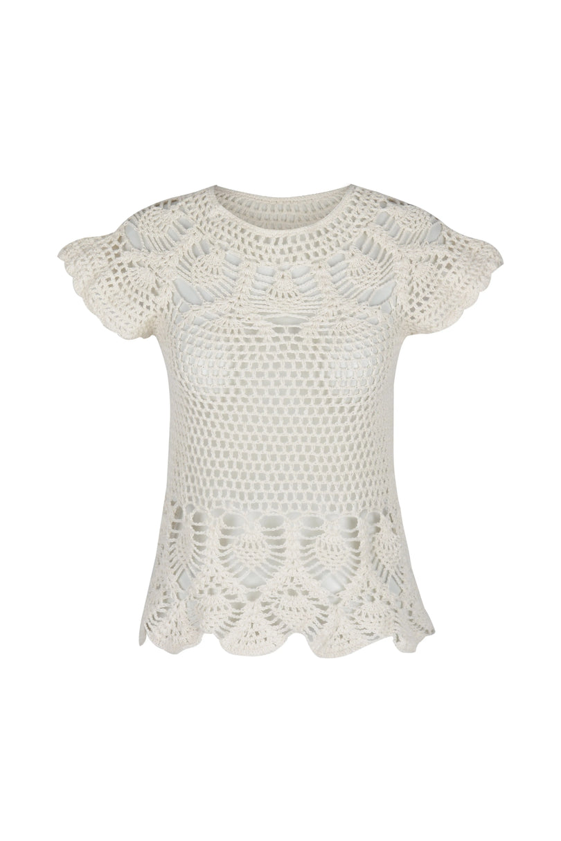 The Crochet top Claudette ranacoatelier