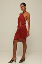 Halter Neck Dress Hibiscus