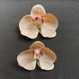 Orchid Bloom Shoe Clip & Earrings