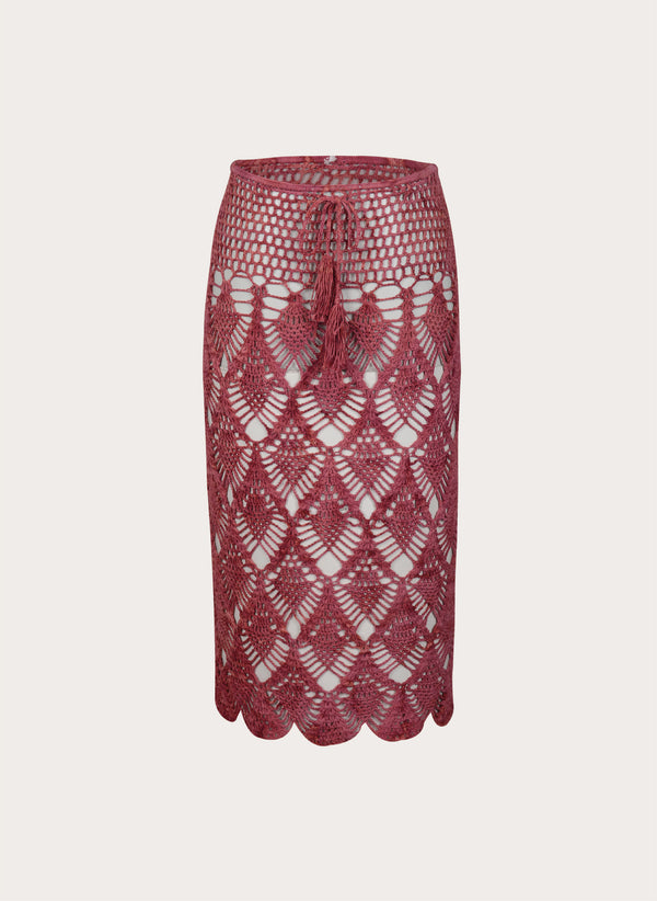 Crochet Skirt Claudette Hibiscus