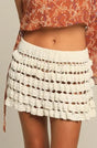 Mini Crochet Skirt Sabbia ranacoatelier