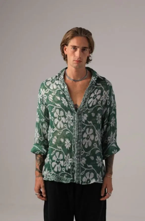 Mens Sleeve Shirt Mangrove ranacoatelier